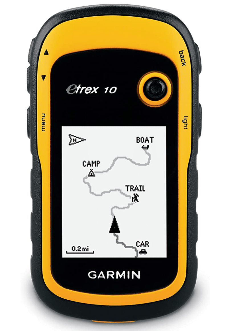Etrex 10-GPS portátil con pantalla transflectiva monocromo de 2,2 pulgadas