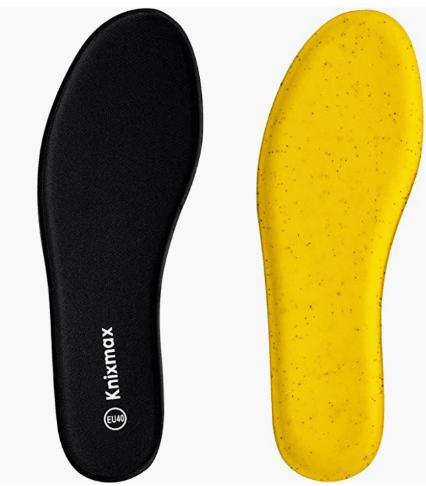1 - Knixmax Plantillas Memory Foam para Mujer y Hombre Comodidad Plantilla de Zapato Absorción de Impacto Amortiguación Suave Suelas Internas para Zapatillas, Botas